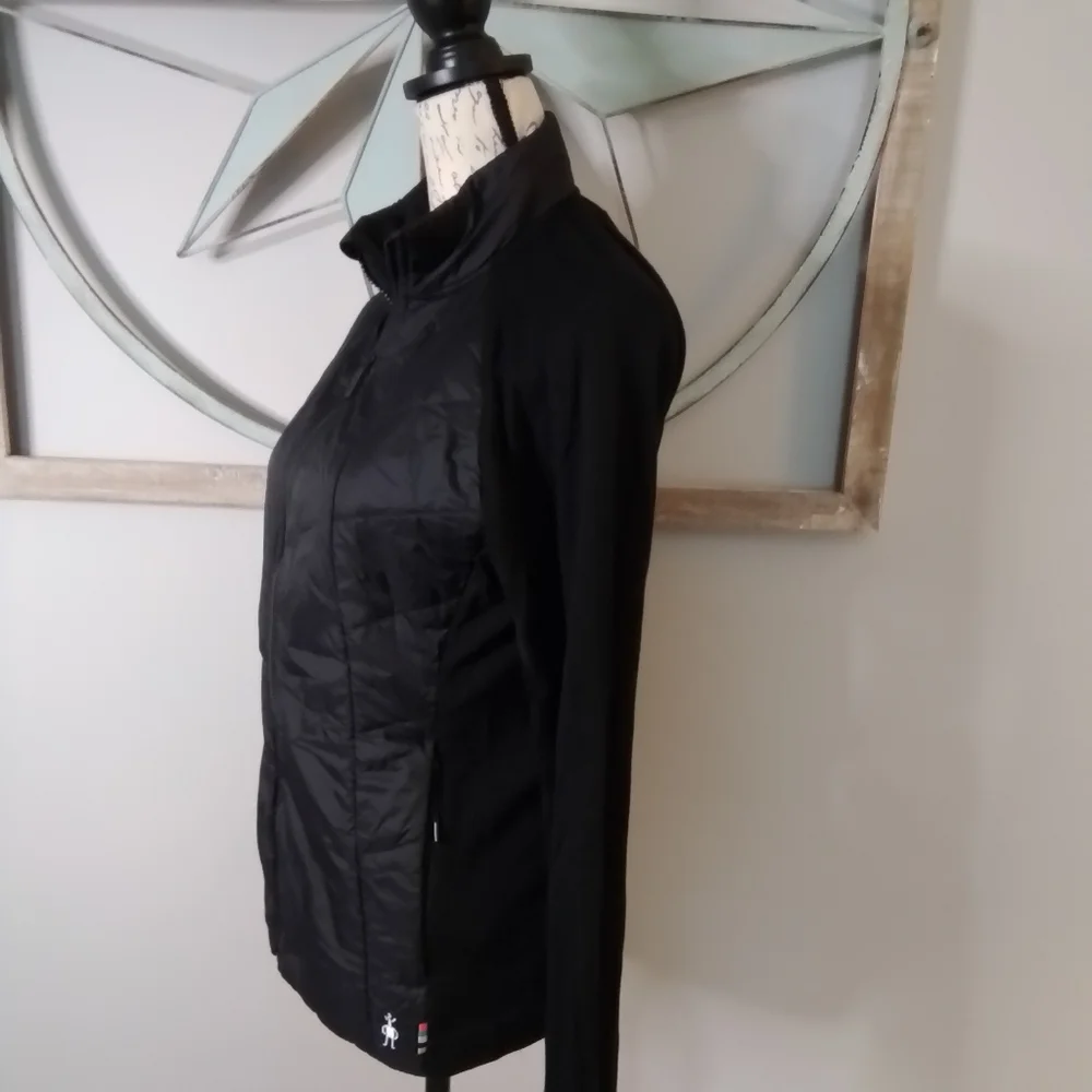Smartwool Smartloft Hybrid Full-Zip Outdoor Performance Jacket Black - M - Picture 5 of 13